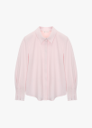 [잇미샤몰단독]볼륨 슬리브 셔츠블라우스_LIGHT PINK_5
