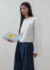 [Exclusive]코튼혼방 투턱 와이드 팬츠_DARK NAVY_9
