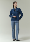 [잇미샤몰단독]세미 부츠컷 데님 팬츠_BLUE_9