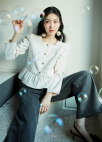 [잇미샤몰단독]라인포인트 와이드 데님 팬츠_DARK GREY_6