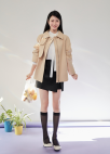 [Exclusive]비죠 카라 숏 트렌치_BEIGE_8