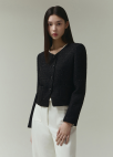 [시즌오프]칼라리스 트위드 자켓_BLACK_5