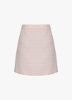 [시즌오프]텍스쳐 블록 트위드 미니 스커트_LIGHT PINK_5