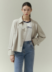 [시즌오프]백 플리츠 하프 트렌치 코트_LIGHT GREY_6