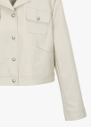 [Exclusive]오픈카라 페이크레더 자켓_BEIGE_12