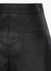[Exclusive]페이크레더 랩디자인 숏팬츠_BLACK_28