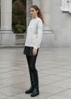 [Exclusive]페이크레더 랩디자인 숏팬츠_BLACK_22