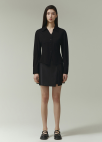 [Exclusive]페이크레더 랩디자인 숏팬츠_BLACK_4