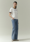 [잇미샤몰단독]배색 포인트 와이드 데님 팬츠_BLUE_7