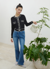 [Exclusive]자수 포켓 데님 팬츠_BLUE_5