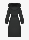[Excluisve]폭스퍼 속퀼팅 구스다운 롱패딩_DARK GREY_7