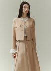 [시즌오프]라운드넥 크롭 자켓_ORANGE_6