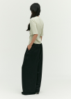 [시즌오프]스트링 디테일 져지 티셔츠_LIGHT KHAKI_10