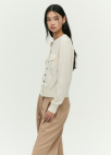 [EXCLUSIVE]라운드넥 버튼 가디건_IVORY_7