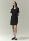 [시즌오프]브레이드 장식 저지원피스_BLACK_6