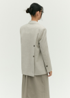 [시즌오프]싱글 브레스티드 테일러드 자켓_LIGHT GREY_6