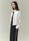 [시즌오프]프릴 라인 워시드 데님 자켓_WHITE_6
