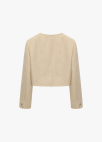 [Exclusive]라운드넥 크롭 자켓_LIGHT BEIGE_10