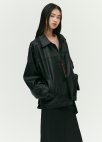 [EXCLUSIVE] 스탠카라 버튼 자켓_BLACK_6