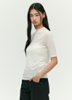 [시즌오프]캐시미어 하프넥 티셔츠_WHITE_6