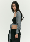 [시즌오프]실크 혼방 니트 가디건_MELANGE_6