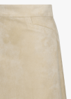 [시즌오프]에코 스웨이드 미니 스커트_BEIGE_10