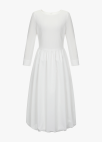 [시즌오프]텍스처 블록 벌룬 원피스_WHITE_8