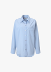 [EXCLUSIVE] 오픈카라 오버핏 셔츠_LIGHT BLUE_12