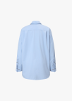 [EXCLUSIVE] 오픈카라 오버핏 셔츠_LIGHT BLUE_13