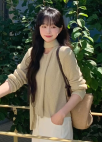 [시즌오프][잇미샤몰단독]자수 포인트 버뮤다 데님팬츠_WHITE_8
