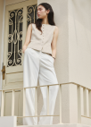 [시즌오프]스티치 자수 스트레이트 팬츠_WHITE_5
