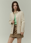 [시즌오프]하이넥 벨티드 자켓_LIGHT BEIGE_7