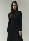 [시즌오프]디테쳐블 스카프 원피스_STRONG BLACK_16