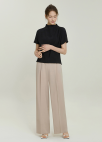 [Exclusive]원턱 와이드 슬랙스_BEIGE_6