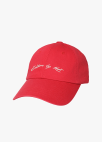 [시즌오프]자수로고 디테일 볼캡_RED_9