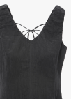 [Exclusive]브이넥 플레어 원피스_BLACK_12