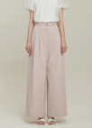 [Exclusive]와이드 벨티드 슬랙스_LIGHT PINK_10