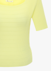 [시즌오프]스퀘어넥 하프슬리브 니트_YELLOW_8