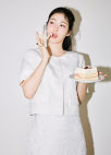 [시즌오프][잇미샤몰단독]플라워 레이스 롱 스커트_CREAM_8