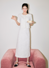 [시즌오프][잇미샤몰단독]플라워 레이스 롱 스커트_CREAM_5