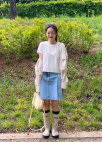 [시즌오프]플리츠 데님 미니스커트_BLUE_11