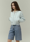 [시즌오프]V넥 블루종 점퍼_MINT_5