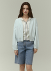 [시즌오프]V넥 블루종 점퍼_MINT_10