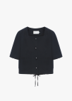 [시즌오프]스퀘어넥 크롭 자켓_DARK NAVY_12