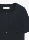 [시즌오프]스퀘어넥 크롭 자켓_DARK NAVY_14