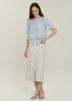 [시즌오프]슬릿 라인 스커트_LIGHT BEIGE_14
