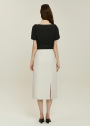 [시즌오프]슬릿 라인 스커트_LIGHT BEIGE_7