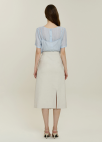 [시즌오프]슬릿 라인 스커트_LIGHT BEIGE_12