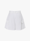 [시즌오프]벨티드 플리츠 팬츠_WHITE_12