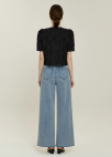 [시즌오프]하이웨이스트 와이드 데님 팬츠_BLUE_8